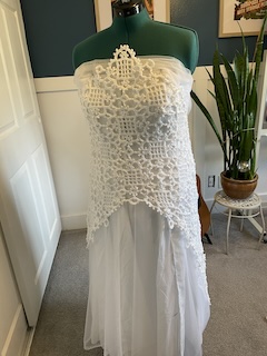 Second try of wedding gown